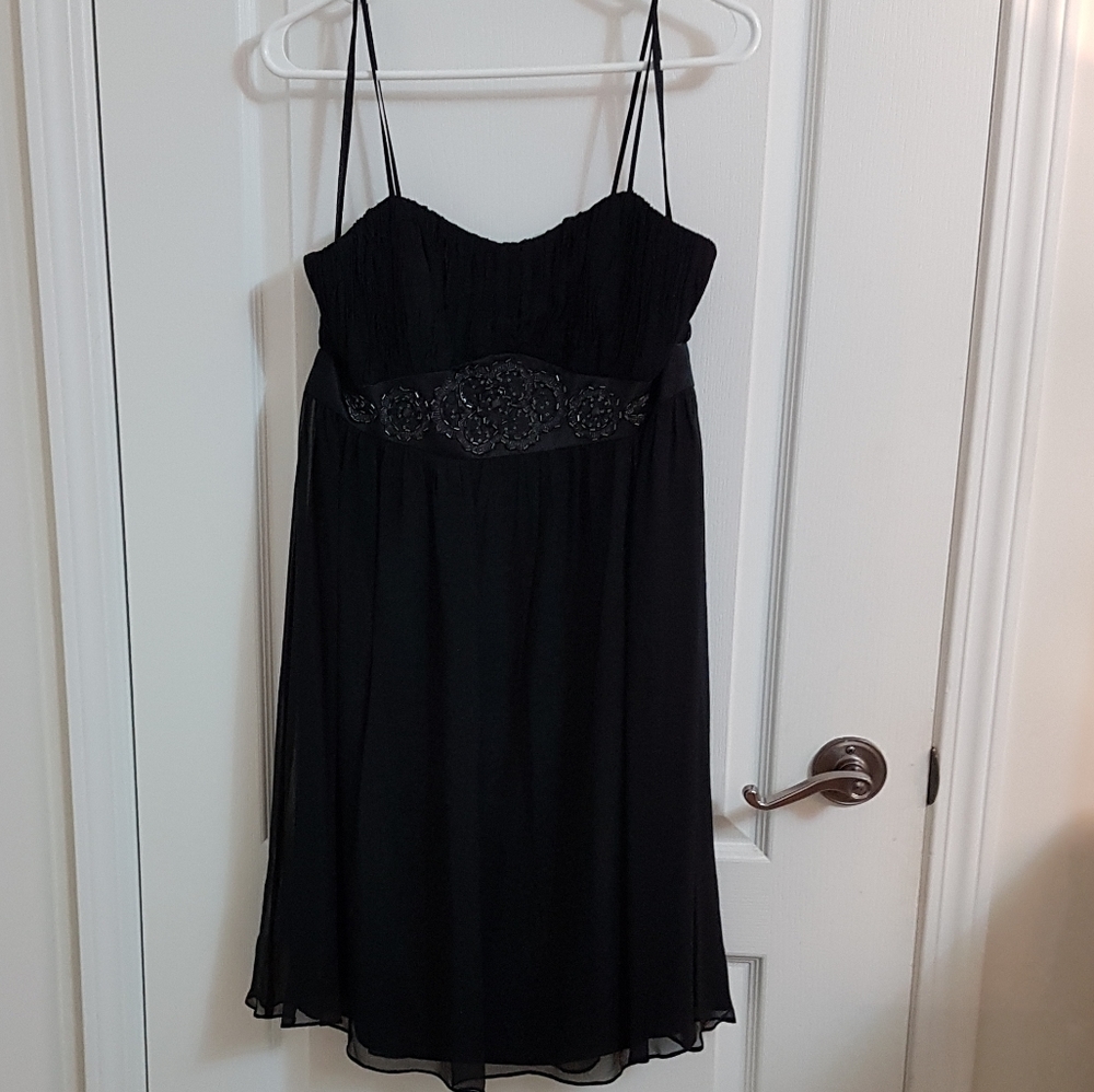 Stunning Silk little Black Dress